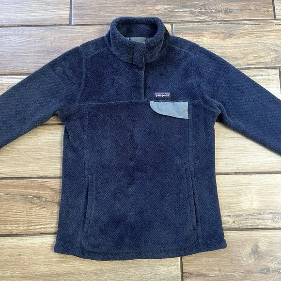 Patagonia Womens Snap-T Fleece Pullover Size Small Blue - Picture 3 of 11